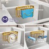 SWTYMIKI Sponge Holder for Kitchen Sink - Movable Kitchen Sink