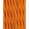 3 Metres 3-Core Textile Cable Fabric Cord Pendant Cable Lamp Cable Textile Cable Twisted 3 x 1.5 mm² 3G01.5 Gold