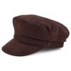 Jaxon & James Corduroy Fiddler Cap - Brown L