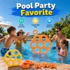 Inflatable Ring Toss Pool Game for Summer Fun – Hexagonal