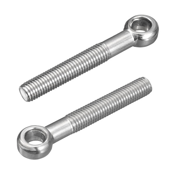 sourcing map 4Pcs M12 x 85mm Lifting Eye Bolts, 304
