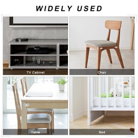 Angle Connector Flat Angle Brackets Right Angle Stainless Steel Corner Bracket Furniture Flat Corner Brackets with Screws for Table Chair Bookshelf 36 x 16 mm 20 Pieces