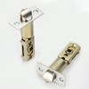 3PCS Adjustable Deadlatch 2-3/8'' or 2-3/4'', Keyed Entry Door Lock