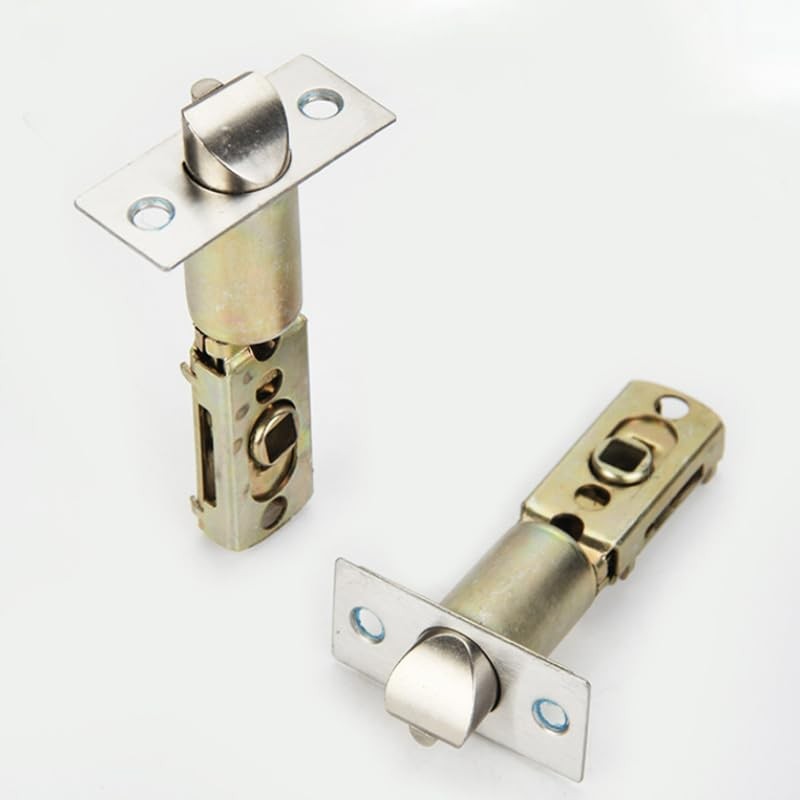 3PCS Adjustable Deadlatch 2-3/8'' or 2-3/4'', Keyed Entry Door Lock
