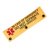 PWHAOO in Case of Emergency Dog Leash Wrap Working Dog