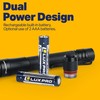 LUXPRO Dual Power Rechargeable Focusing LED Penlight Flashlight with Pocket
