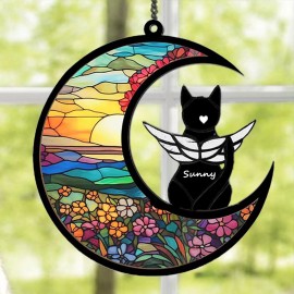 NAHIYELAS Cat Memorial Gift for Loss of Cat-Pet Remembrance Sympathy Ornament...