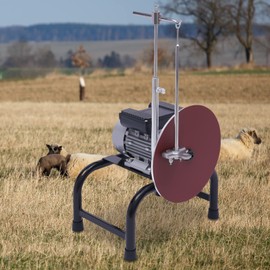 Fetcoi Electric Blade Sharpener Machine, 480W Goat Scissor Blade Grinder Sharpener for Sheep Goat Shearing Clipper Shears Blade Cutter Wool Scissor Wool Shears