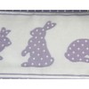 Apelt Table runner, with Bunnies Lilac Approximately 21 x 140
