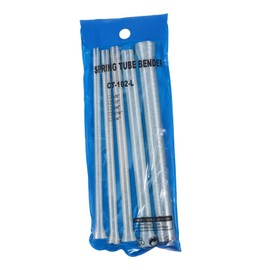 LALAFINA 5Pcs Spring Type Tube Bender Set for Thin Wall Tubing Durable Tool for DIY Bending Projects Reliable and Practical Accessories