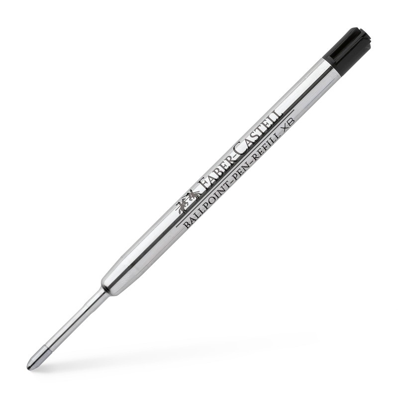 FABER-CASTELL 205270 Ballpoint Pen Refill XB, 10 Large Refills, Indelible,