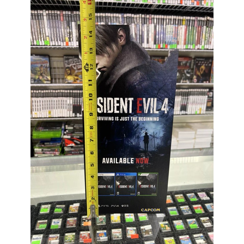 Resident Evil 4 Remake Standee Countertop Display