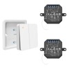 LoraTap Wireless Switch Set Radio Receiver with Wireless Wall Switch