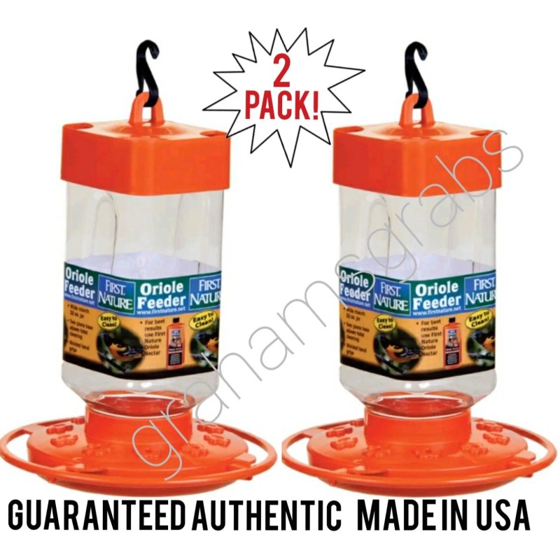 FIRST NATURE ORIOLE FEEDER 32 OZ WIDE MOUTH #3088 EASY