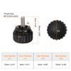 sourcing map 20pcs Knurled Clamping Knobs Thumb Screws M3 x