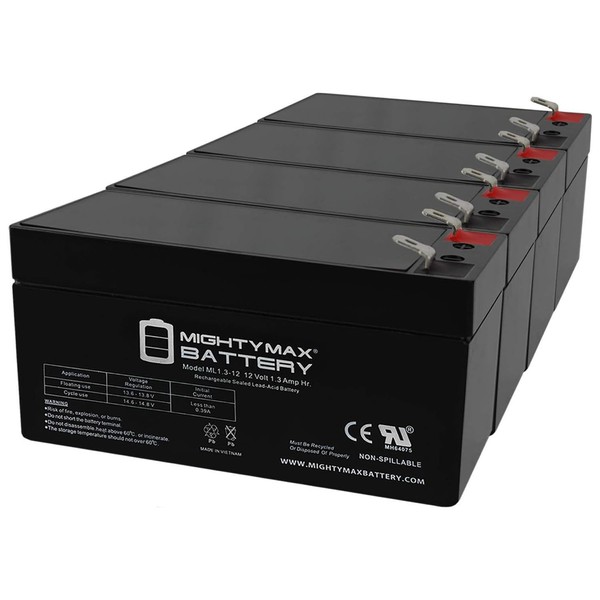 Mighty Max Battery 12V 1.3Ah SLA Battery Replaces Enterprise 9000