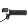 1 Pair Electric Bicycle Handlebar with LCD Power Display, Accelerator