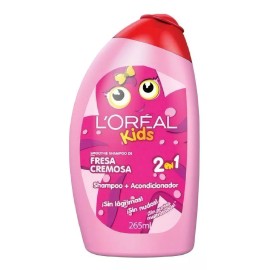 L'Oréal Paris Shampoo 2 En 1 L´oréal Kids Fresa Cremosa 265 Ml