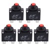 RKURCK 20 Amps Thermal Circuit Breakers, 125/250V AC 32V DC
