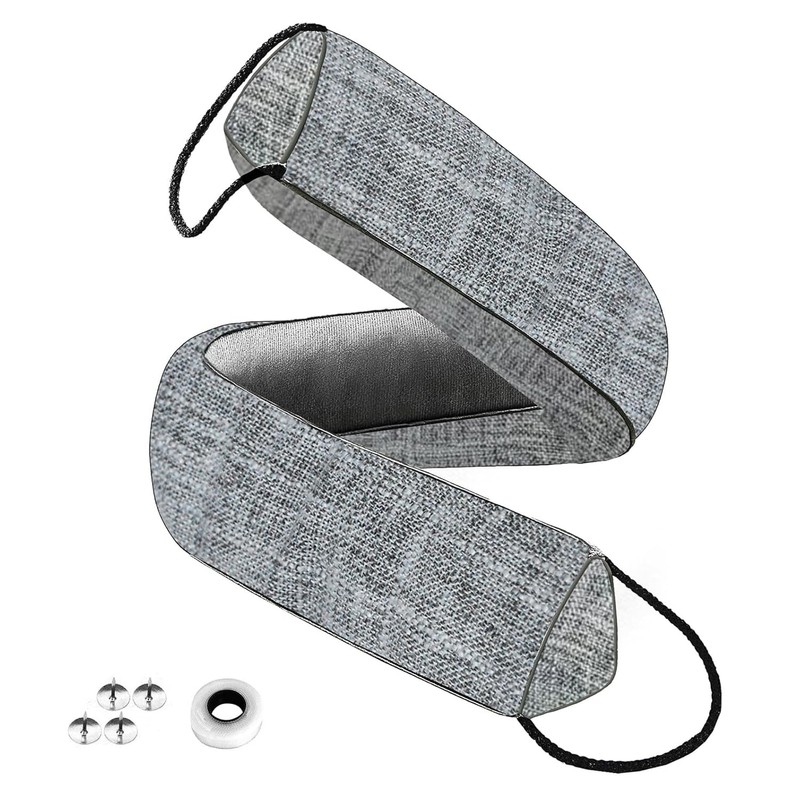 JINMEE Draught Excluder for Doors 90 cm, Door Draught Excluder