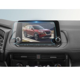 BIBIBO for 2023 Nissan Rogue Screen Protector for 2023 Rogue Accessories 2021 2022 2023 Nissan Rogue T33 (S/SV/Midnight Edition) 8 Inch Color Touch-Screen Display , Rogue 2023 Screen Protector 2023 Rogue HD Tempered Protective Film, 2023 Rogue Screen Pro