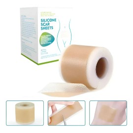 Parche De Silicona KENAXUAN Reutilizable Para Cicatrices 1.5m