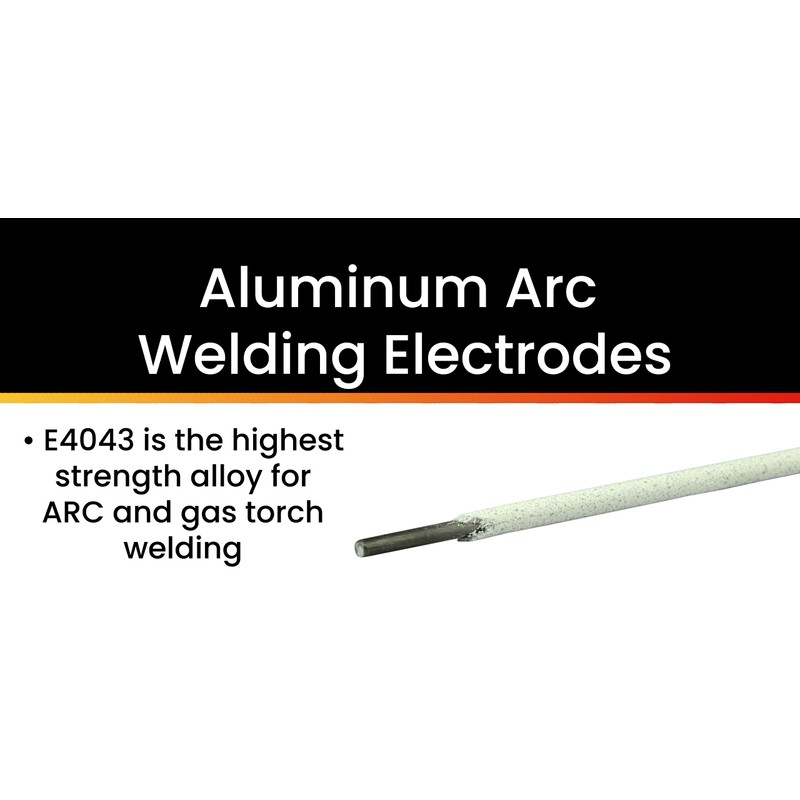 Hot Max 23076 1/8-Inch E4043 Aluminum Arc Welding Electrodes, 1#