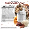 Clean Nutraceuticals Lions Mane 20in1 Mushroom Supplement with Turkey Tail