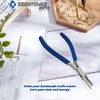 OdontoMed2011 Stainless Steel Split Ring Jewelry Plier, Round Handle, 5-Inch