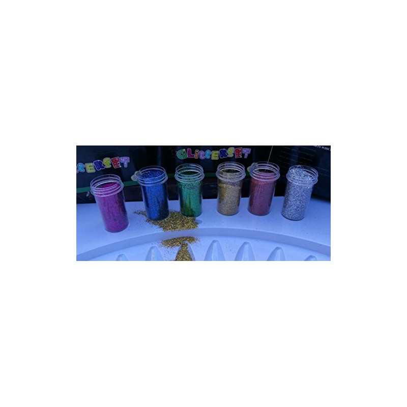 ARK Craft Glitter Shaker Tubes for Craft & Art Supplies