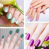 12 Hojas de Pegatinas para Uñas, 168 Piezas de Tiras