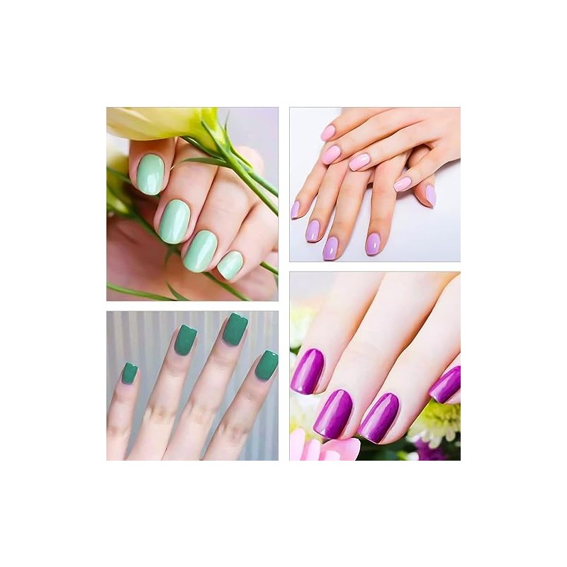 12 Hojas de Pegatinas para Uñas, 168 Piezas de Tiras