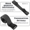 4 Pcs Mattress Topper Straps Adjustable with Buckles Memory Foam