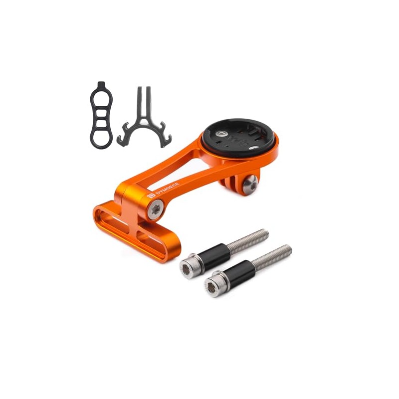 Dymoece Bicycle Computer Mount Adjustable Out Front Combo Bike Mount