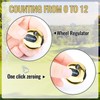 Golf Score Counter, Golf Stroke Counter Mini Clicker with Clip