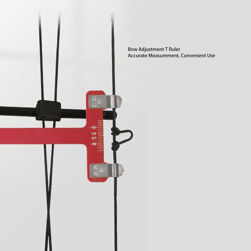 Dilwe Archery Bow Square, Portable T-shaped Stainless Steel Bow String
