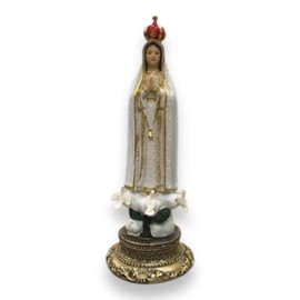 Fatima - 8" Our Lady of Fatima Religious Statue Figurine