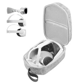 Carry Case for Quest 3S/Meta Quest 3 /Quest 2/PICO 4/Vision Pro VR Headset and Other Accessories