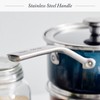Merten & Storck European Crafted Steel Core Enameled Cookware, 1.4QT
