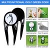 Golf Divot Repair Tool | Ball Marker Magnetic Metal Divot