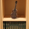 Guitar Shaped Wine Cork Container Wine Bottle Stopper Organizer Home
