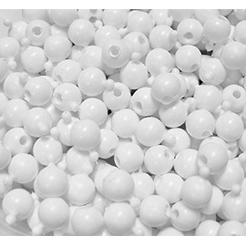 12mm White Color JOLLY STORE Crafts Pop Beads 1gross/144pc Made in USA