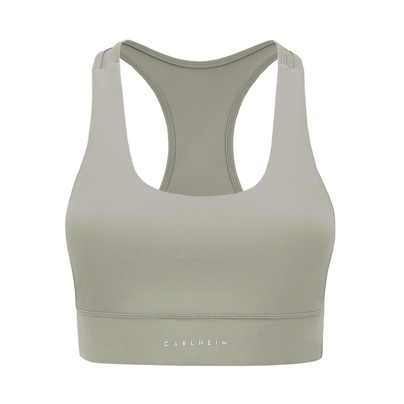 Carlheim Women's Serenita Active Collection X-Back Sports Bra, stone