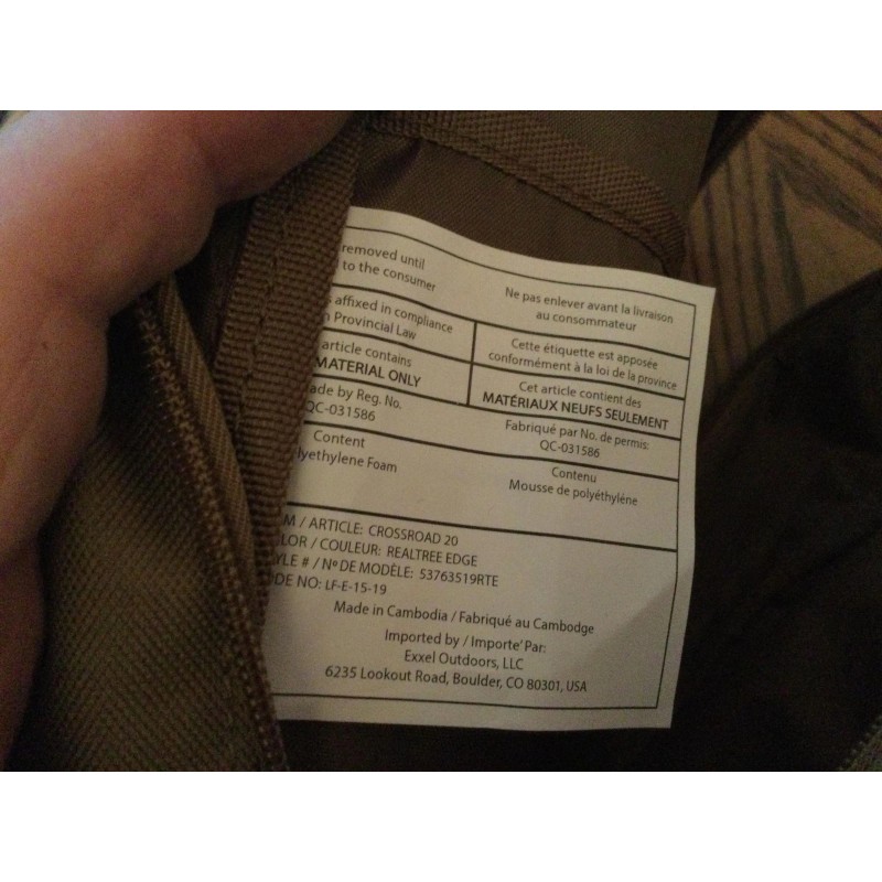 Camo SJK CROSSROAD 20L CAMO BACKPACK BY SLUMBERJACK WITH EXPANDABLE