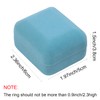GBYAN Velvet Ring Box with LED Light Jewelry Display Gift