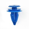 50pcs Blue Plastic Front Rear Wheel Arch Moulding Fasteners for