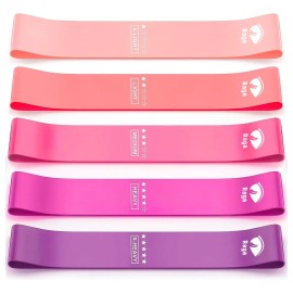 Bandas Para Ejercicio Resistencia Elásticas 5 Niveles Yoga Fitness