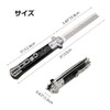 Stainless Steel Compact Portable Automatic Switch Folding Comb Mini Size