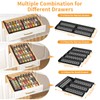 RCHYFEED 4 Tier Non-Slip Spice Drawer Organizer, (Need 3.5" Deep
