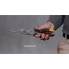 ToughBuilt - Straight Long Cut Aviation Snips - One Handed